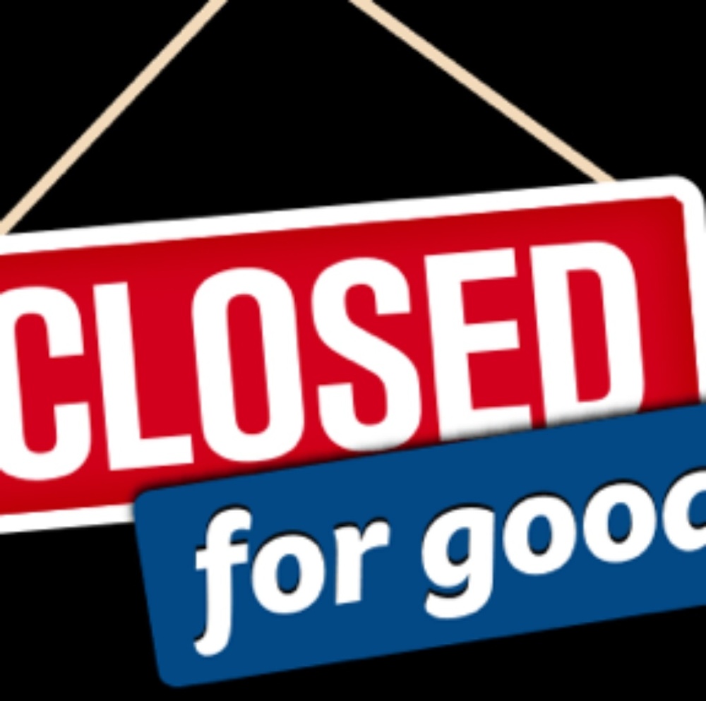 CLOSET PERMANENTLY CLOSED